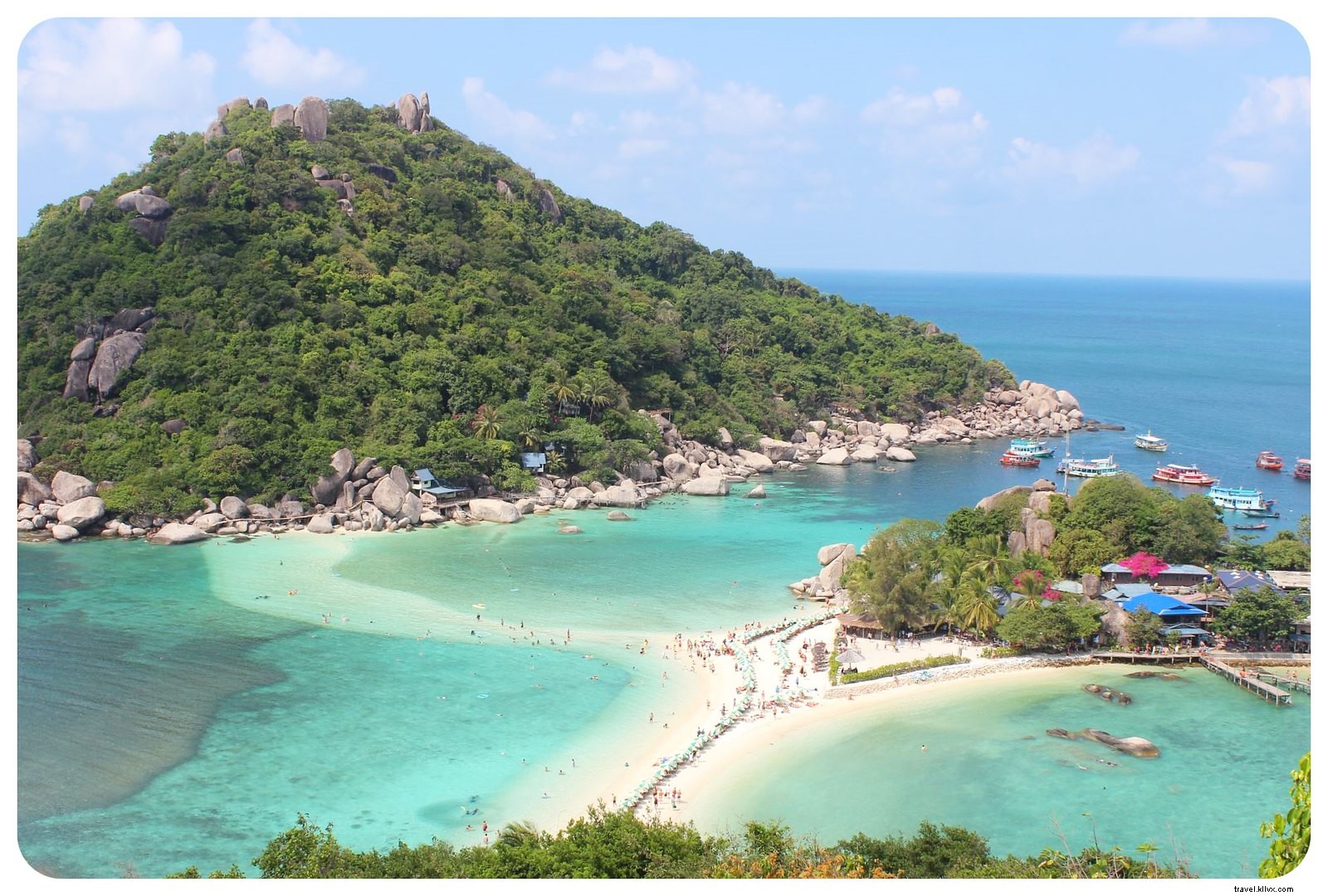 Vivre, c’est comme être sur la plage de Koh Tao