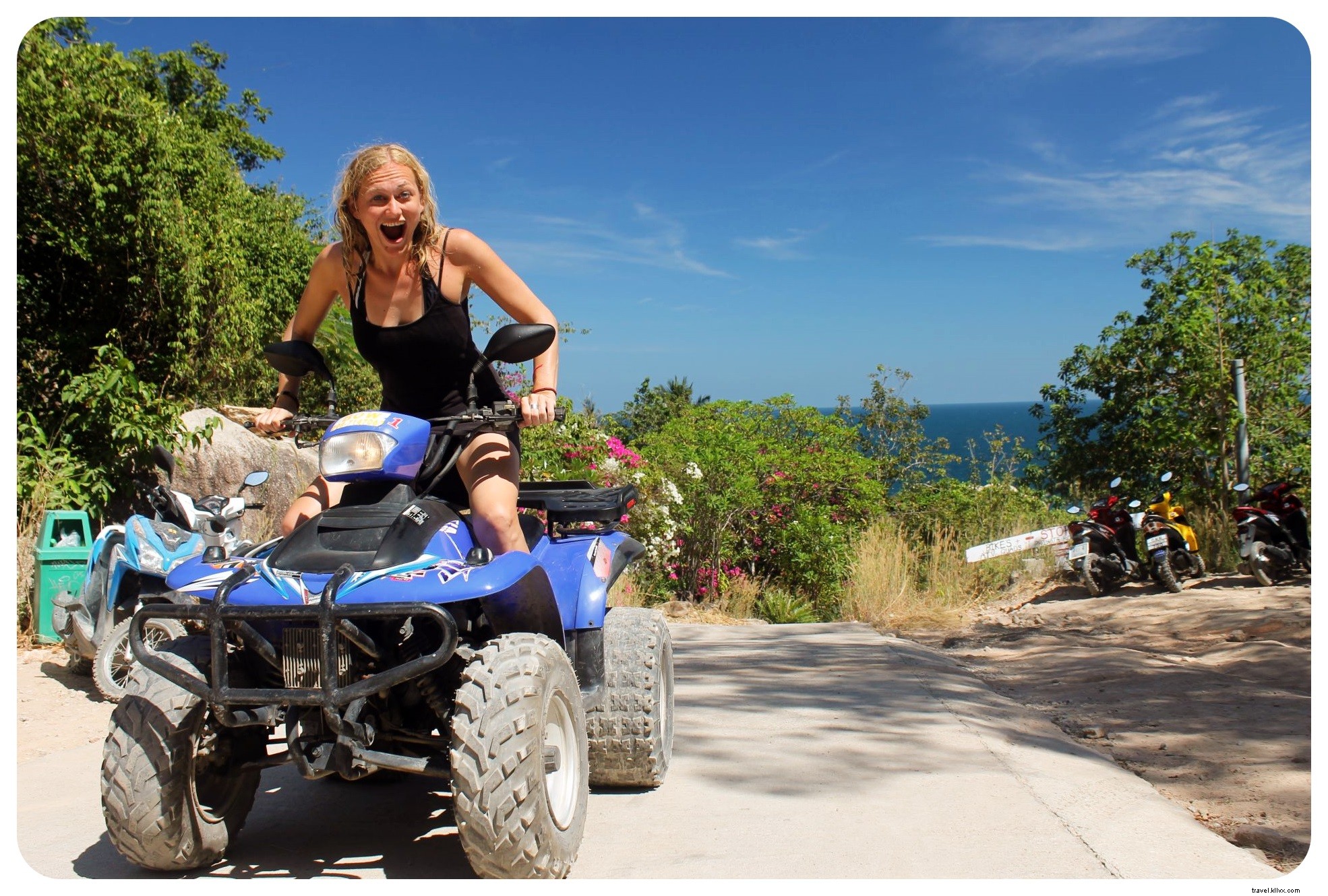 Vivre, c’est comme être sur la plage de Koh Tao