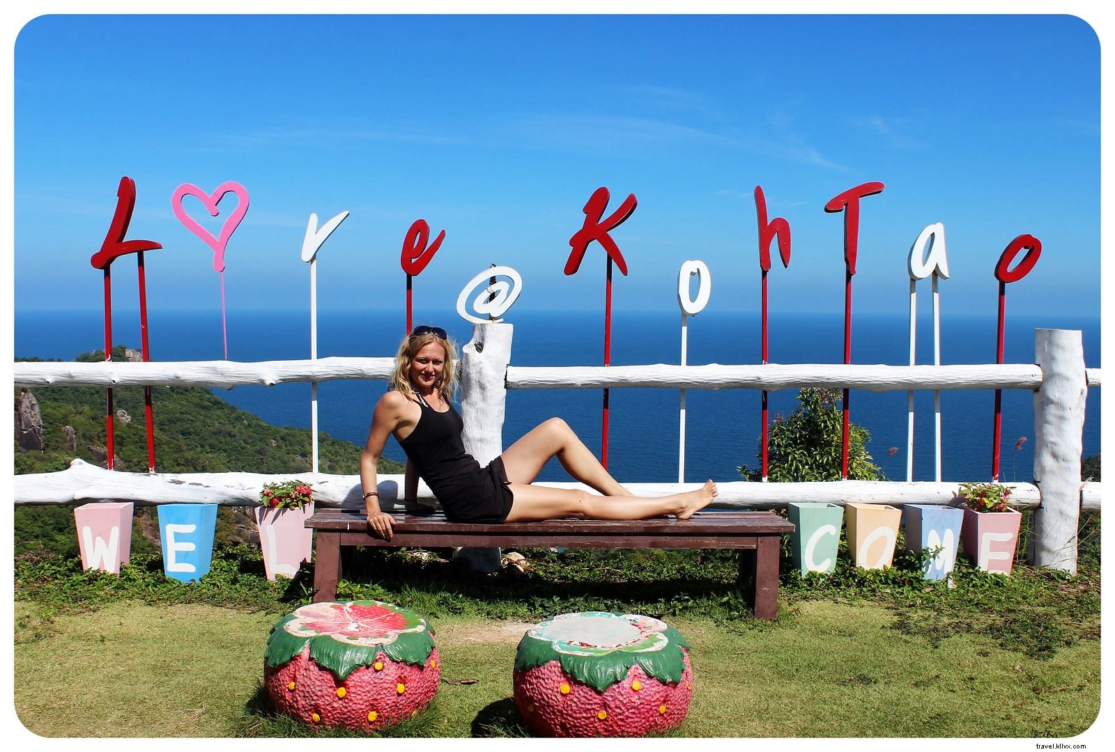 Vivre, c’est comme être sur la plage de Koh Tao