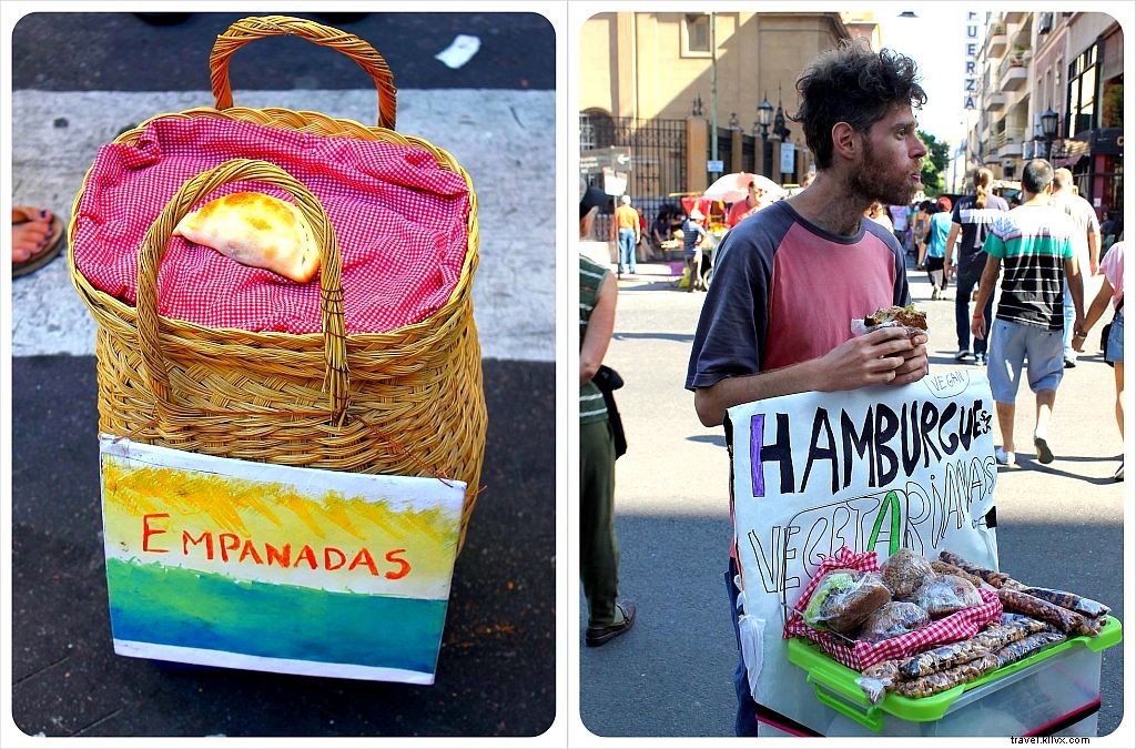 Photos du marché dominical des antiquaires à San Telmo, Buenos Aires