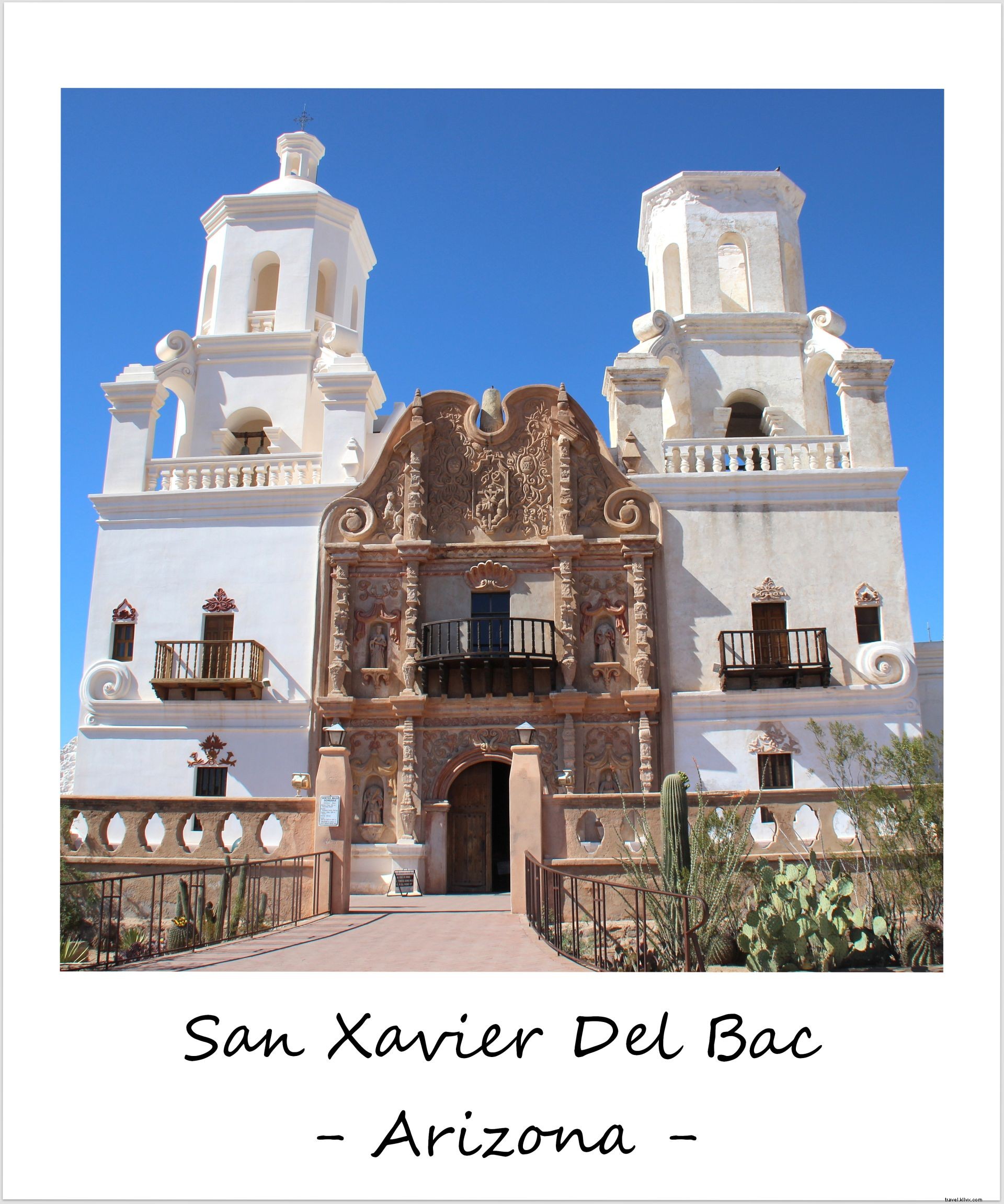 Polaroïd de la semaine : San Xavier del Bac – une mission coloniale espagnole dans le sud de l Arizona