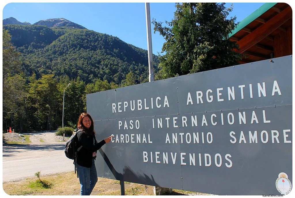 À travers le verre : scènes de route en Argentine