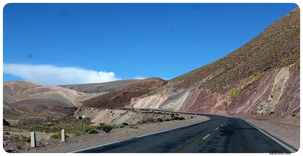 À travers le verre : scènes de route en Argentine