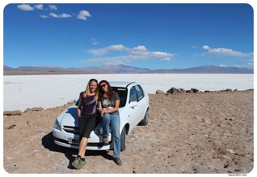 À travers le verre : scènes de route en Argentine