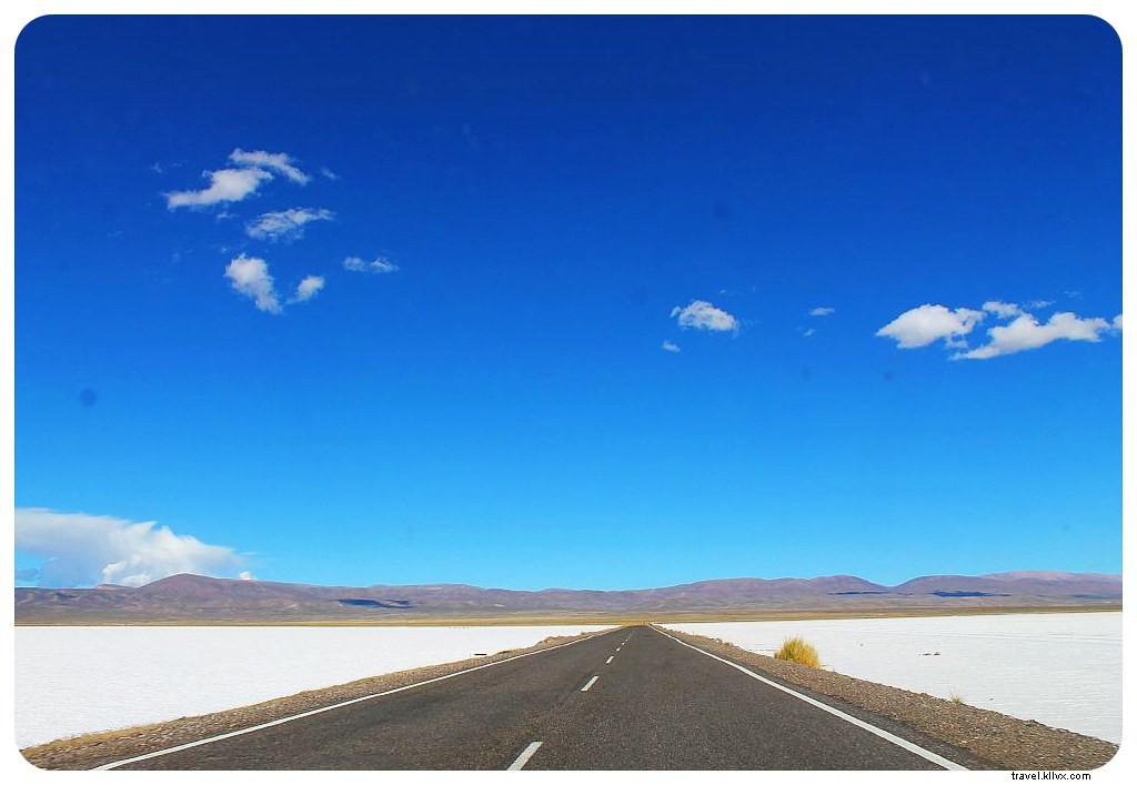 À travers le verre : scènes de route en Argentine