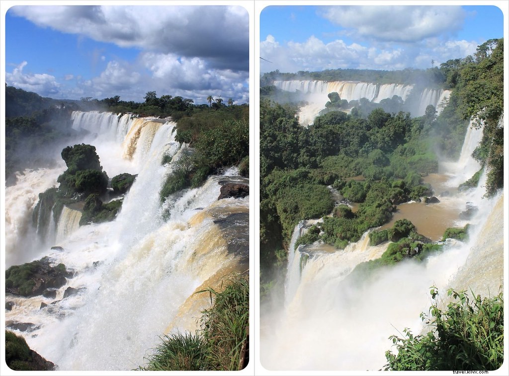 Elle a dit, il a dit : le détour par les chutes d Iguazú