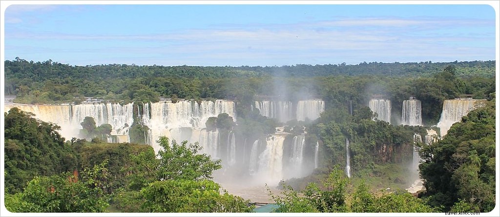 Elle a dit, il a dit : le détour par les chutes d Iguazú