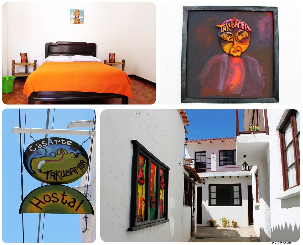 Où loger à Sucre : Hostal CasArte Takubamba