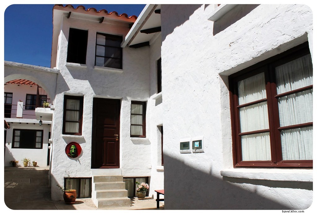 Où loger à Sucre : Hostal CasArte Takubamba