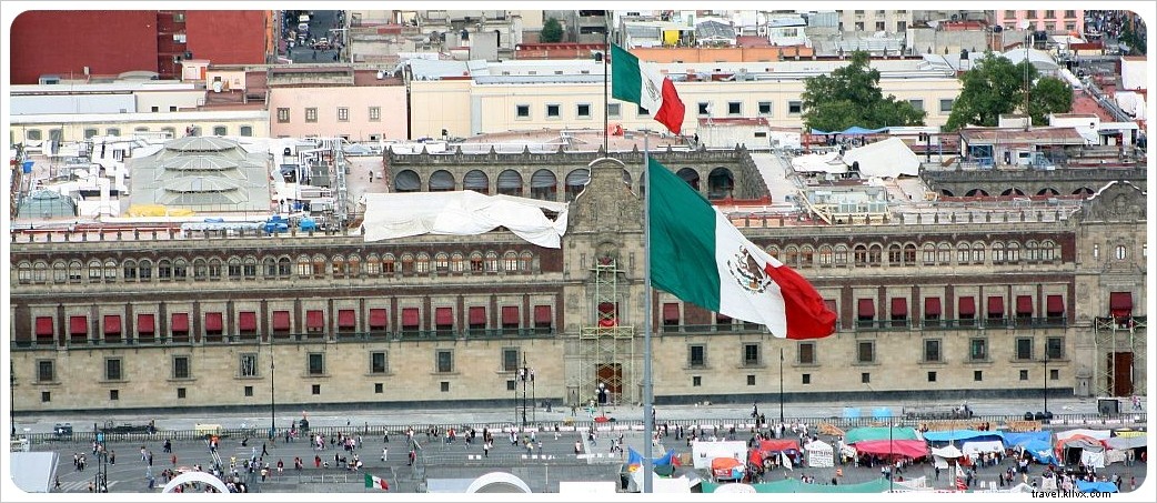 Panoramas depuis les hauteurs de Mexico