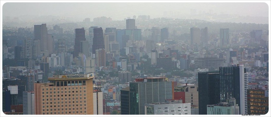 Panoramas depuis les hauteurs de Mexico