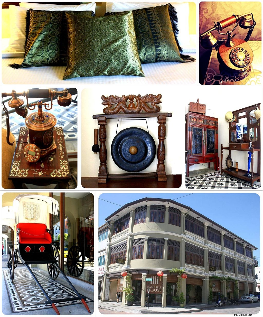 Conseil hôtelier de la semaine : Campbell House, Penang, Malaisie