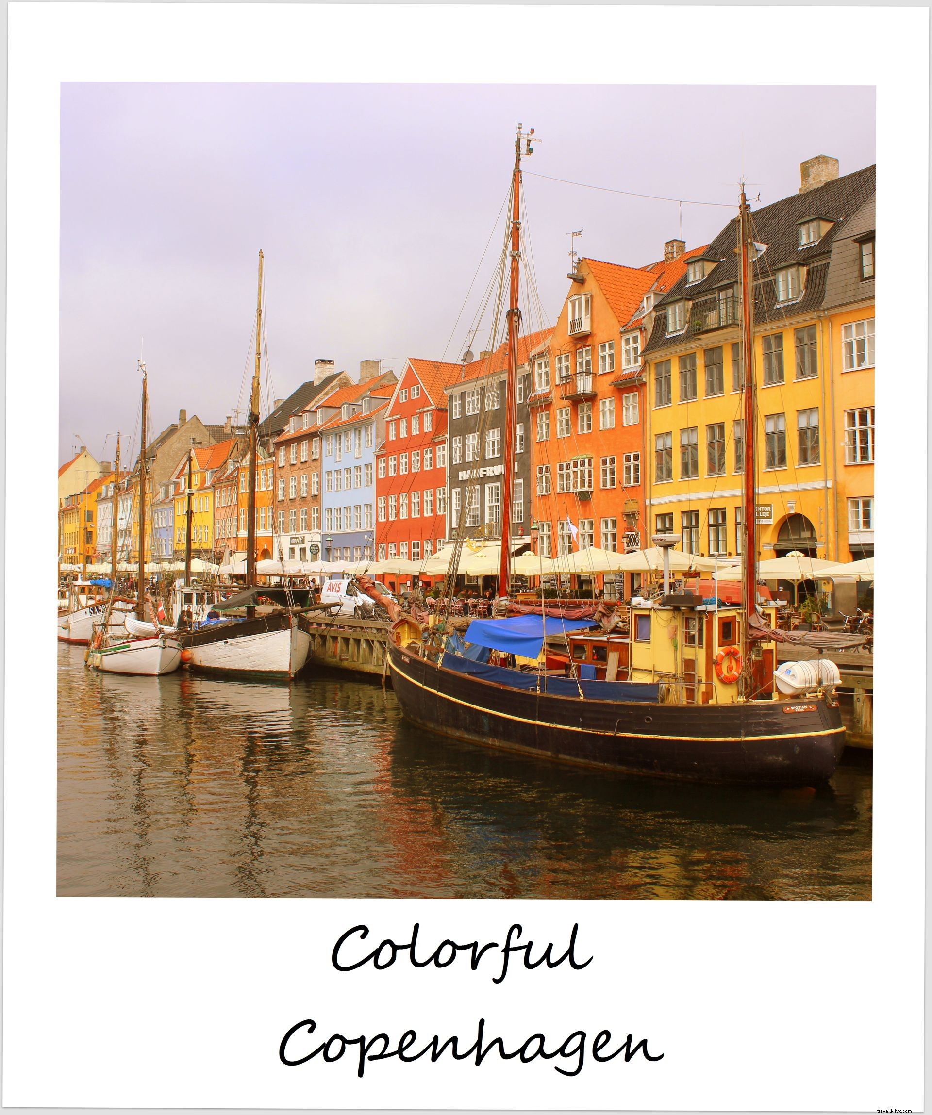 Polaroid de la semaine : Copenhague coloré