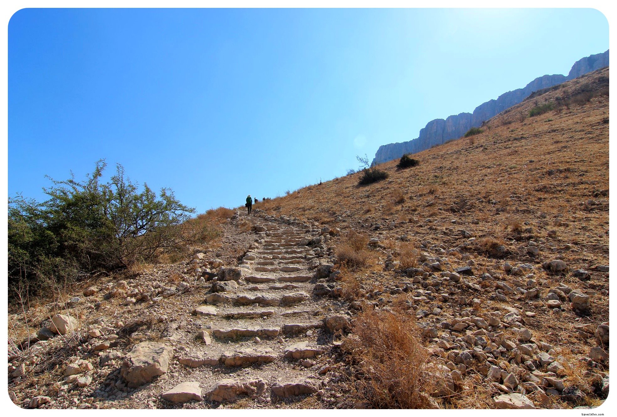 Voyage d aventure en Israël : randonnée sur le Sentier National (partie II)
