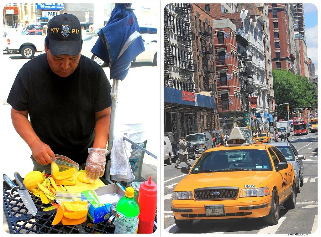 Parcourir Broadway du sud au nord à New York