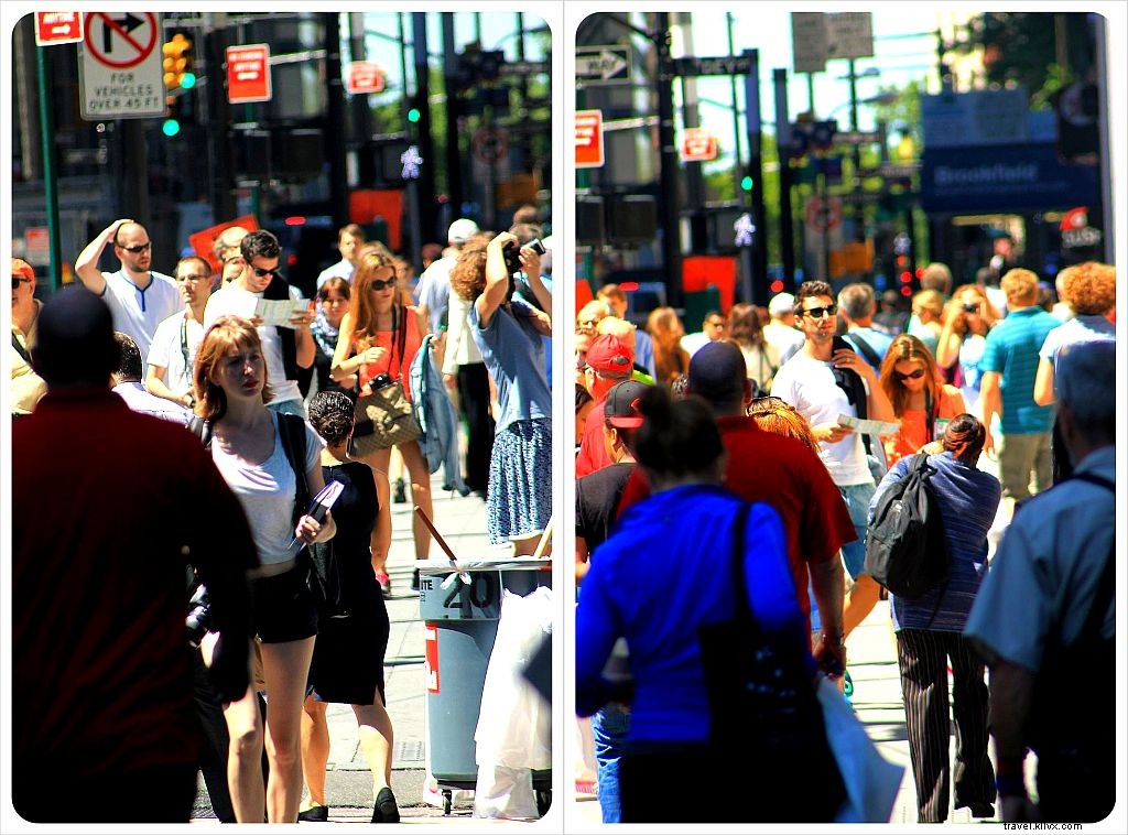 Parcourir Broadway du sud au nord à New York