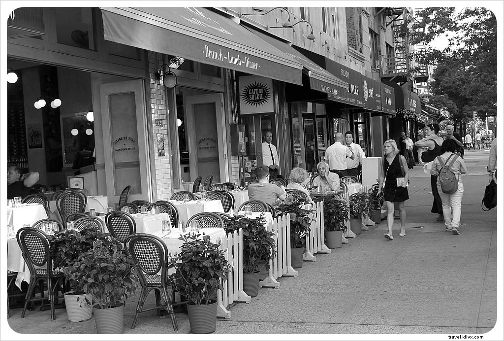 Parcourir Broadway du sud au nord à New York