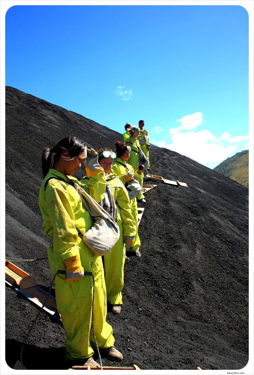 Le jour où nous avons dévalé un volcan