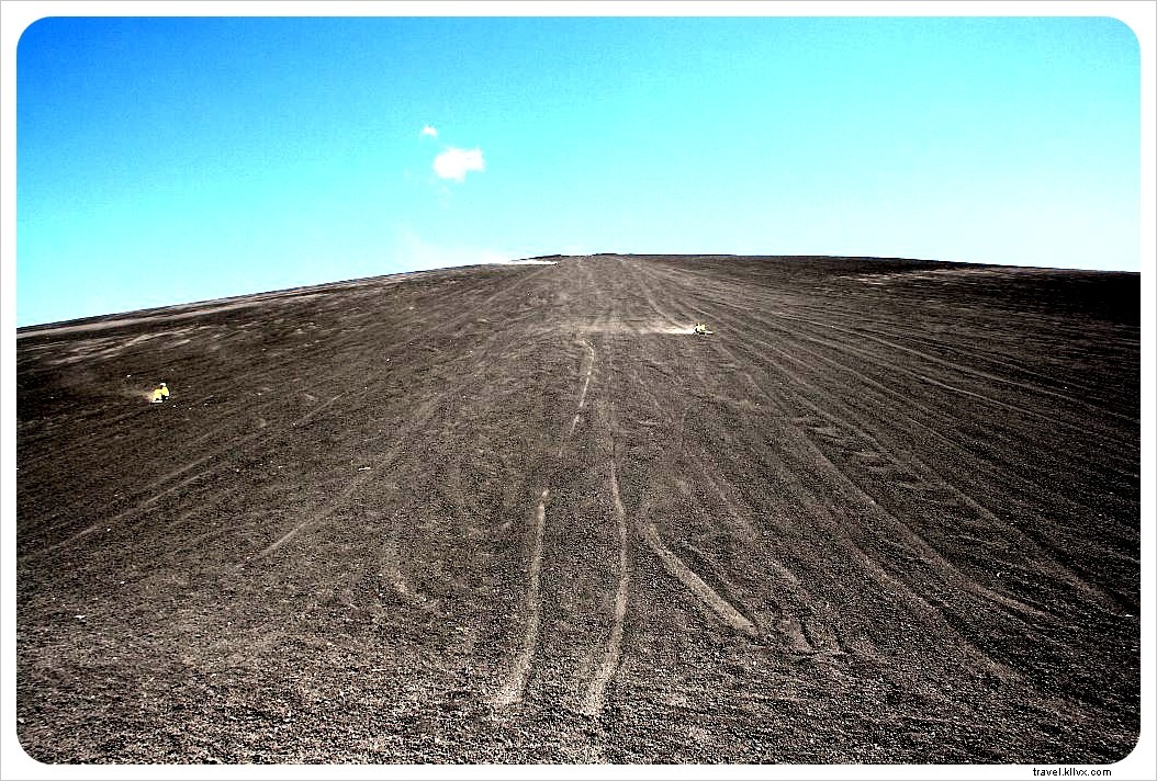 Le jour où nous avons dévalé un volcan