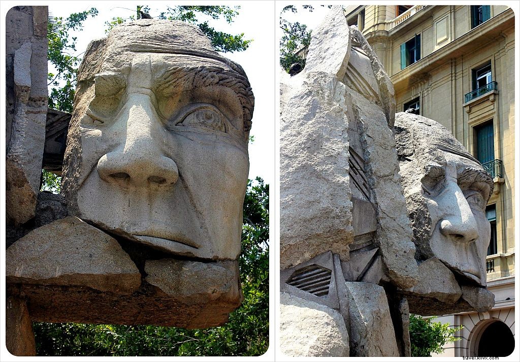 Sculptures de Santiago : reportage photographique