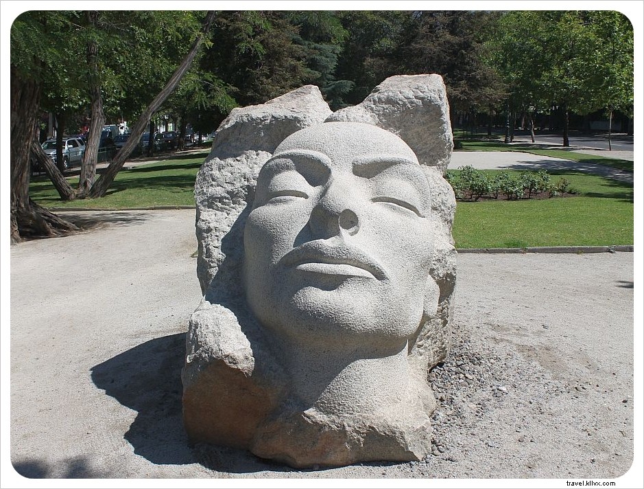 Sculptures de Santiago : reportage photographique