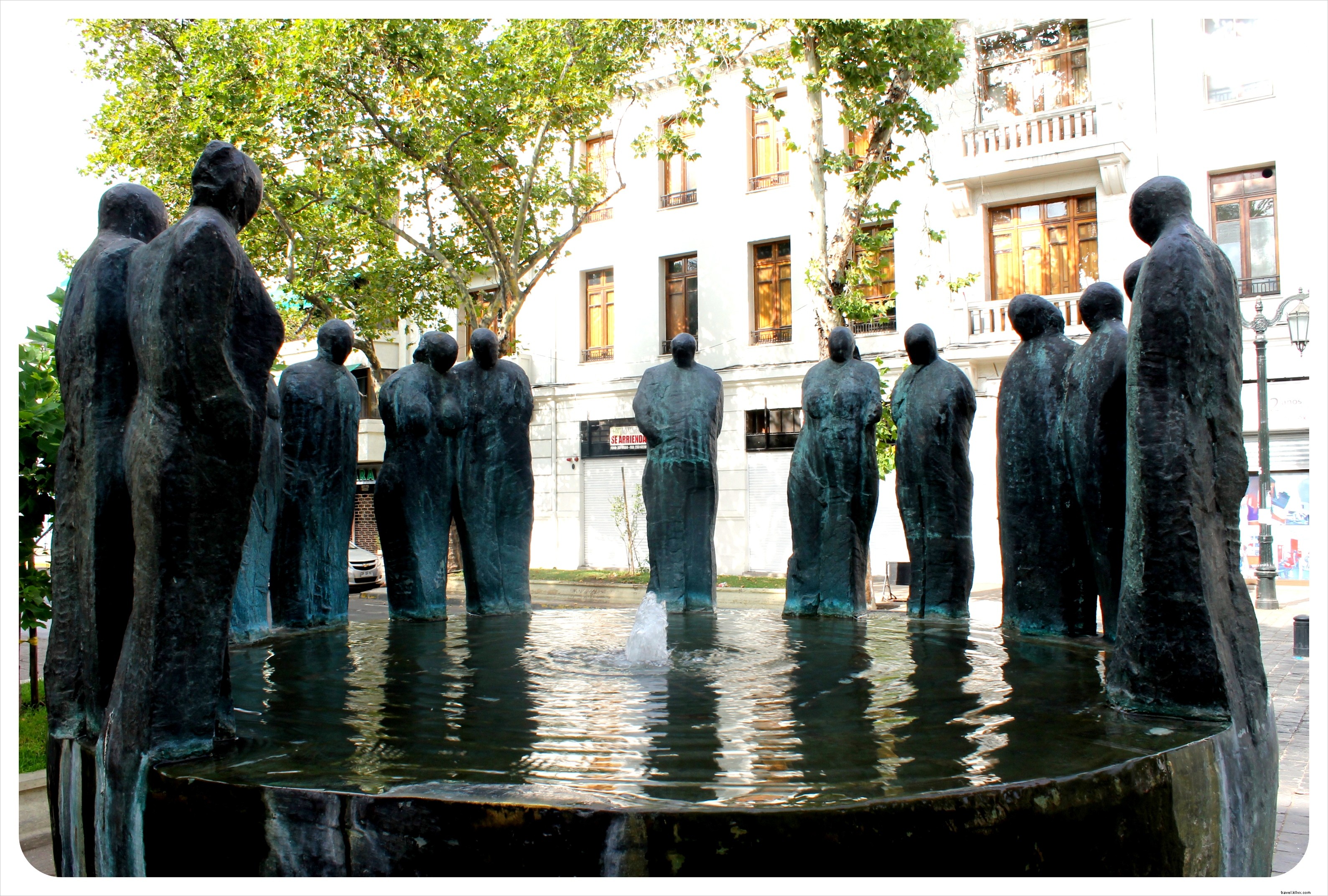 Sculptures de Santiago : reportage photographique