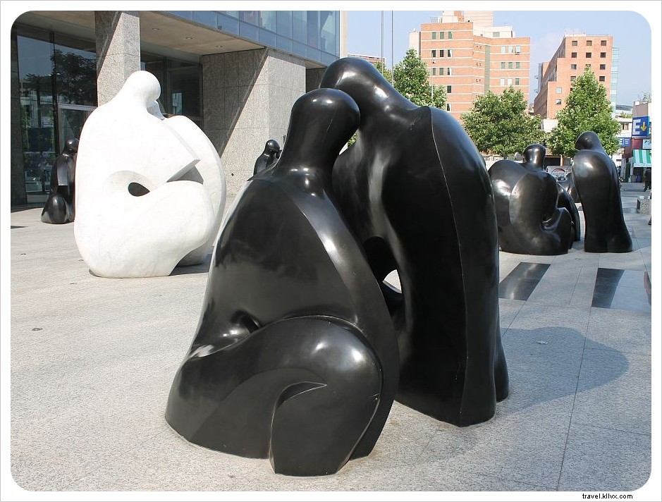 Sculptures de Santiago : reportage photographique