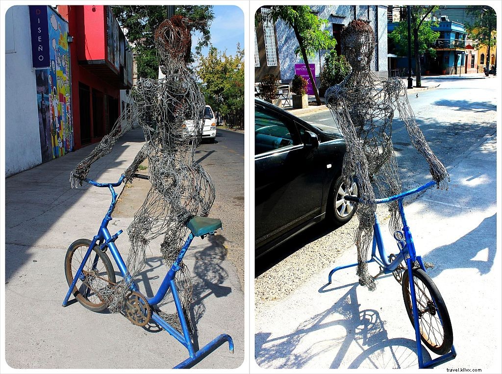 Sculptures de Santiago : reportage photographique