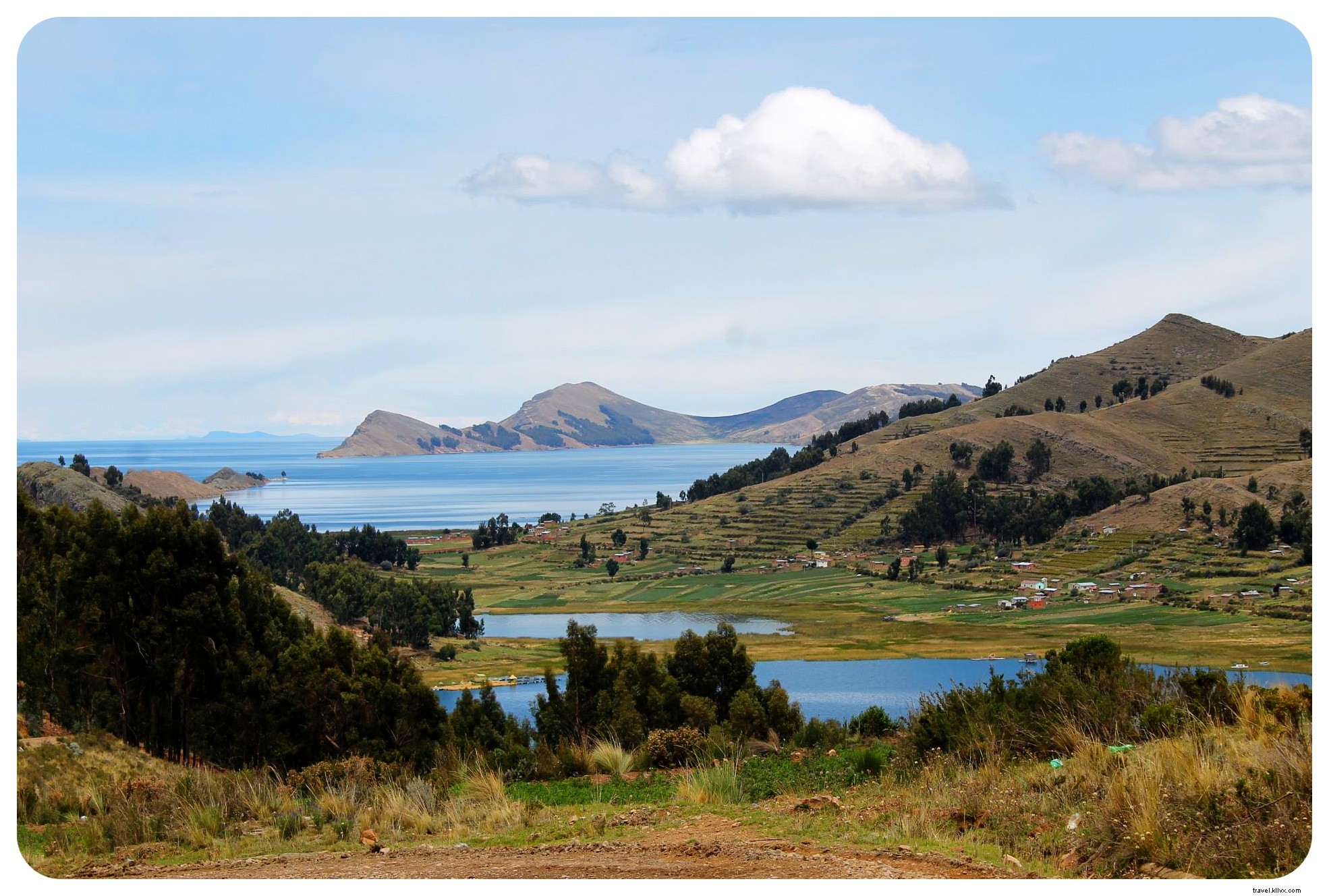 Au bord du lac Titicaca : exploration de la Bolivie rurale lors d une randonnée de 20 km