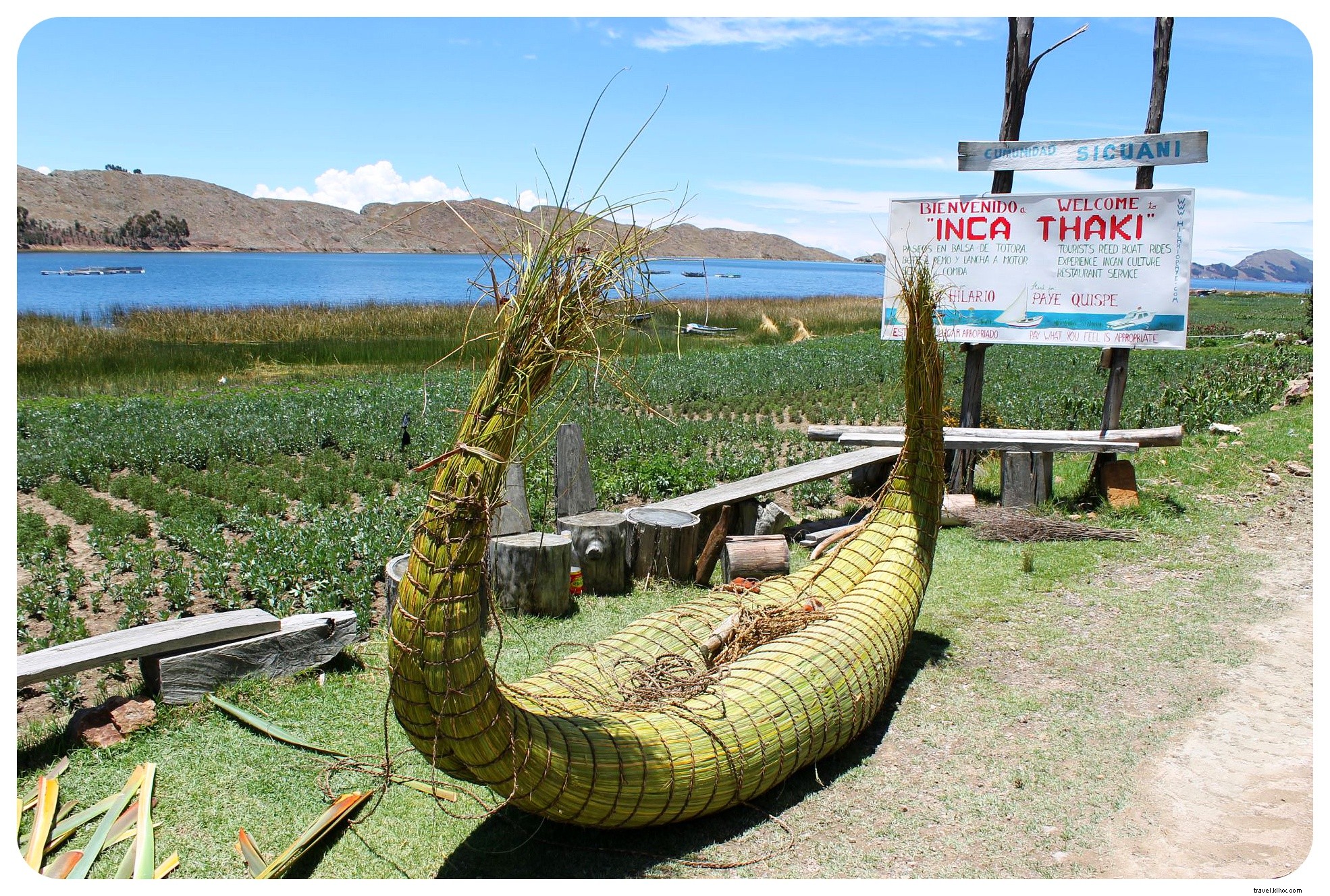 Au bord du lac Titicaca : exploration de la Bolivie rurale lors d une randonnée de 20 km