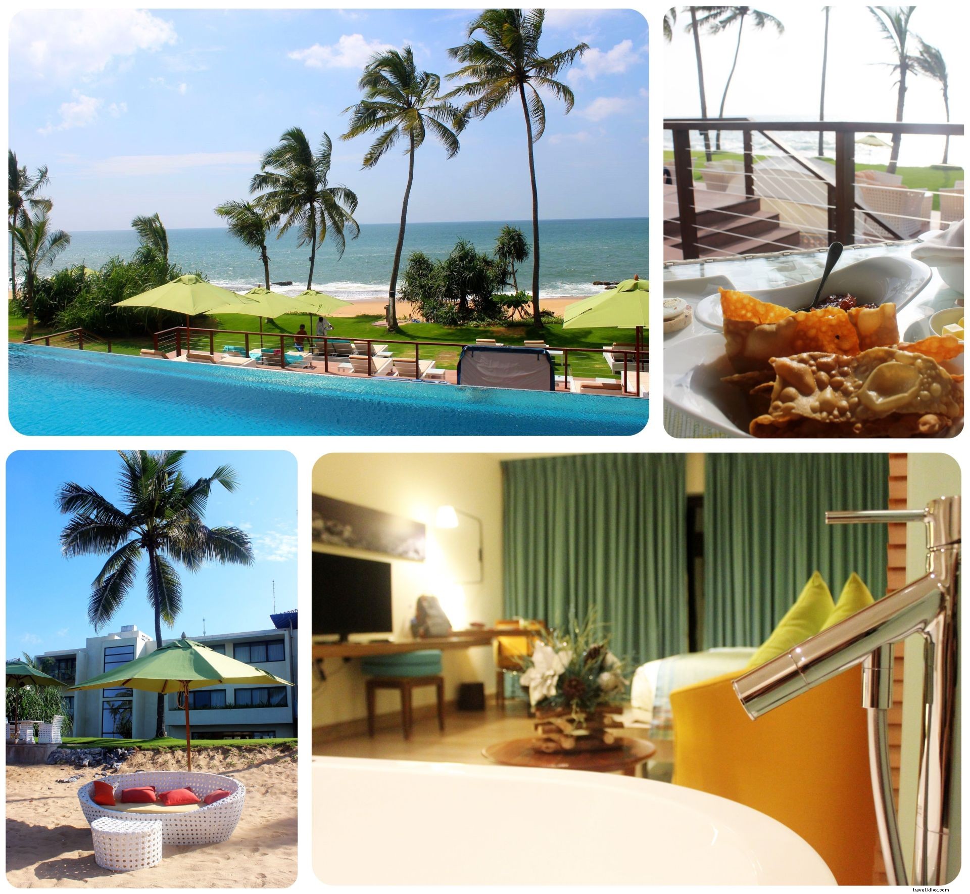 Séjour à Negombo, Sri Lanka : l hôtel Reefs Edge