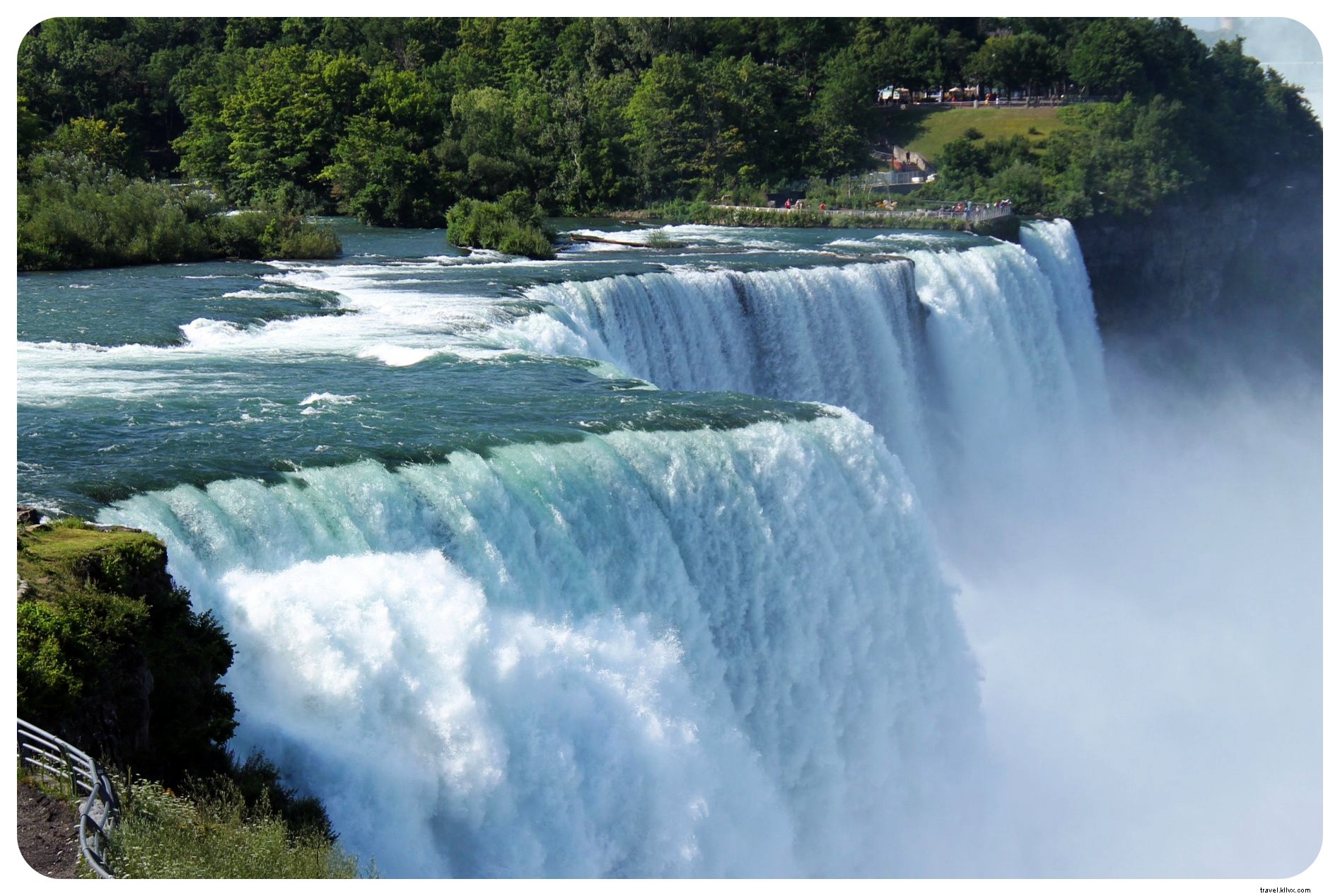 Itinéraire économique pour les chutes du Niagara