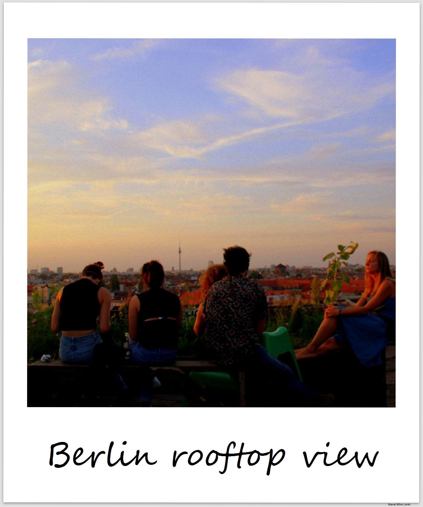 Polaroid de la semaine : Douces journées d été à Berlin