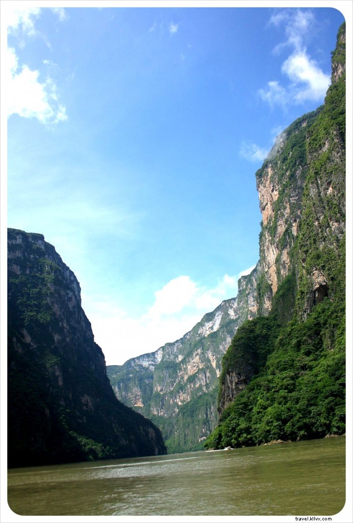 Canyon du Sumidero : le bon, le moyen, mais certains aspects laissent à désirer