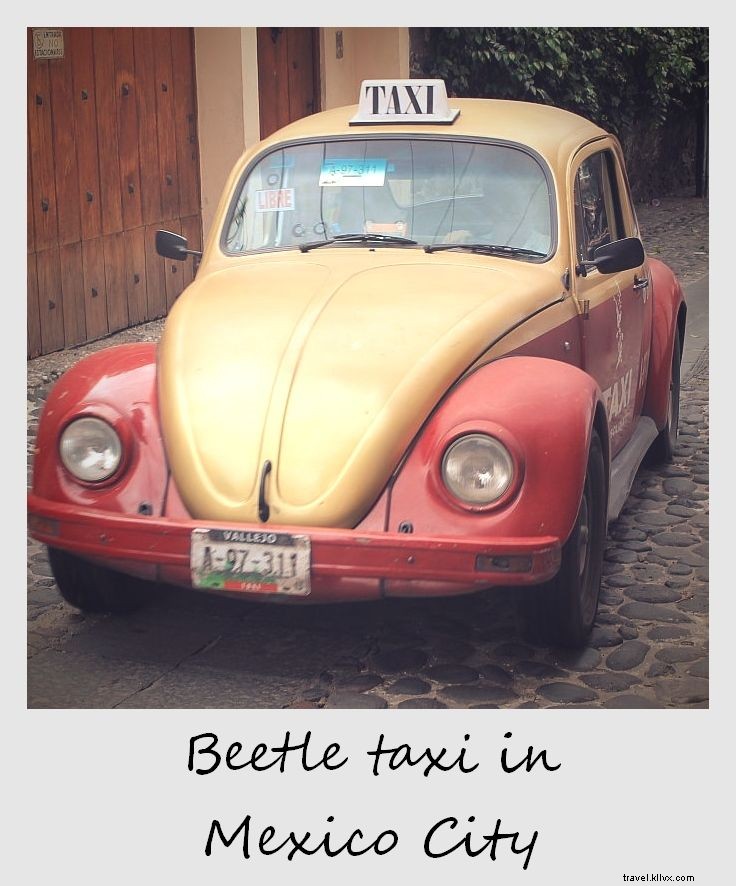 Polaroid de la semaine : les taxis Beetle à Mexico