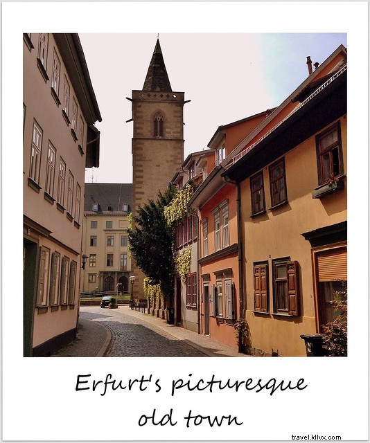 Polaroid de la semaine : Erfurt, ville pittoresque d Allemagne
