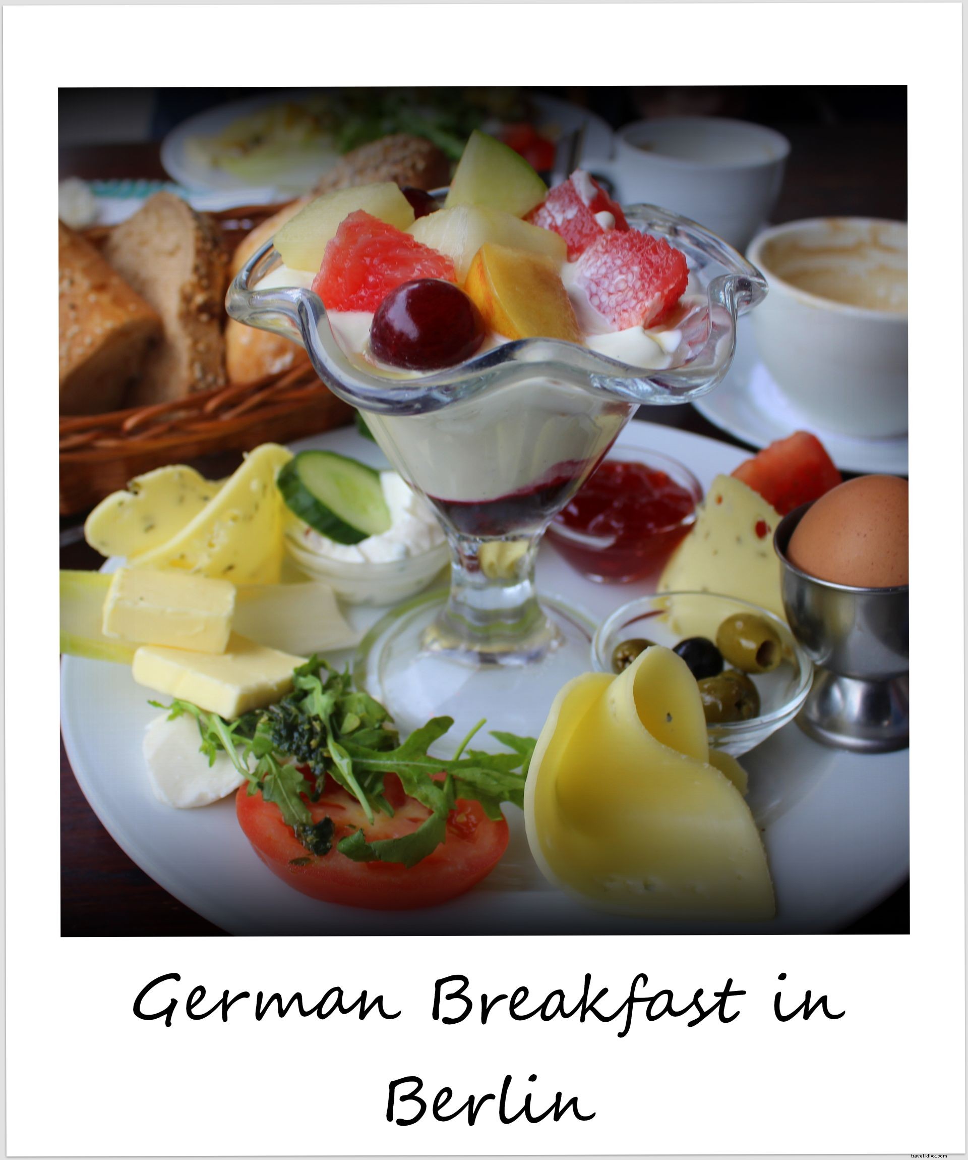 Polaroïd de la semaine : Un petit‑déjeuner allemand à Berlin