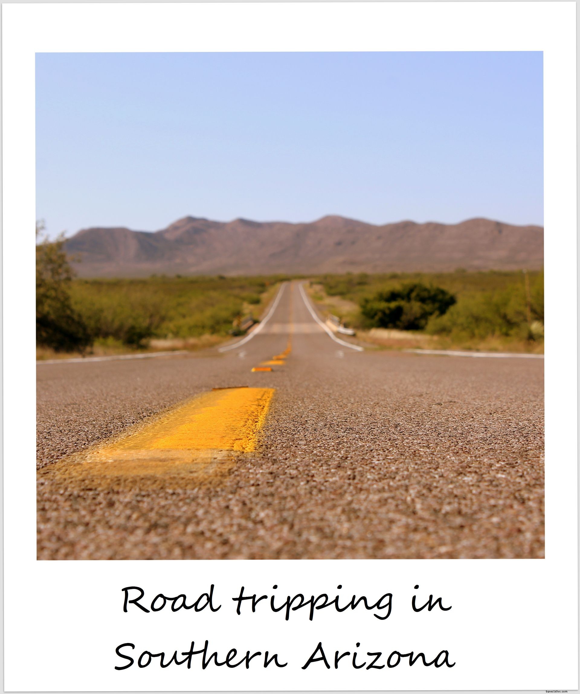 Polaroïd de la semaine : Road trip dans le sud de l Arizona