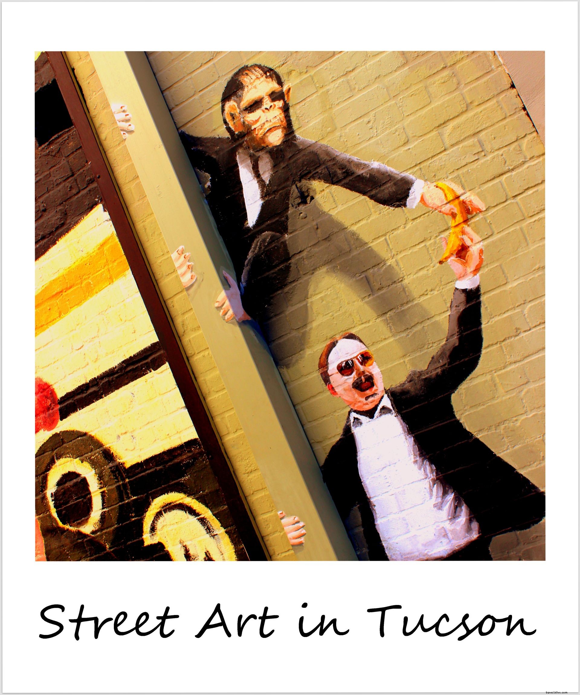 Polaroïd de la semaine : Street art à Tucson, Arizona