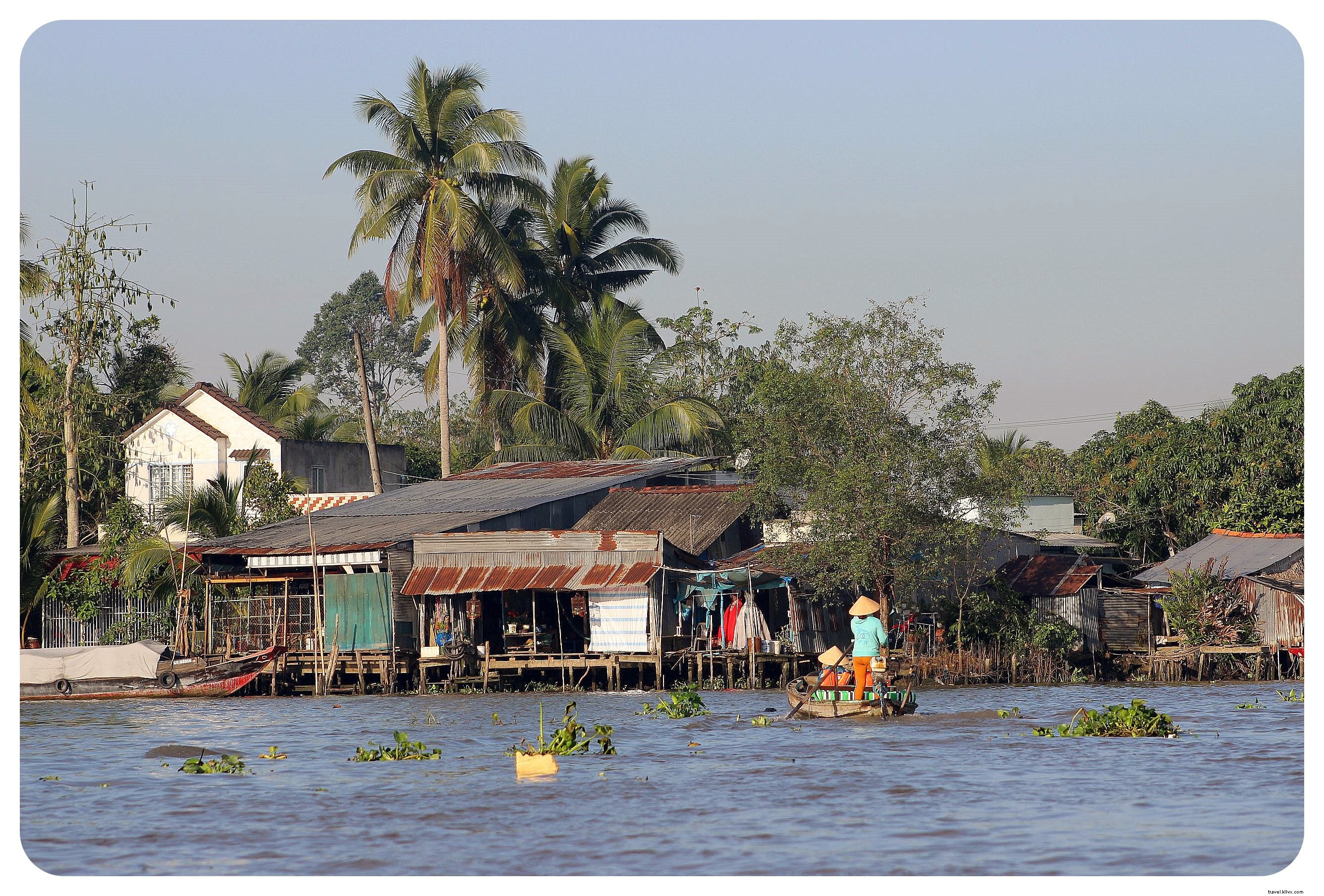 Le delta du Mékong au Vietnam : marchés flottants et quotidien sur le fleuve