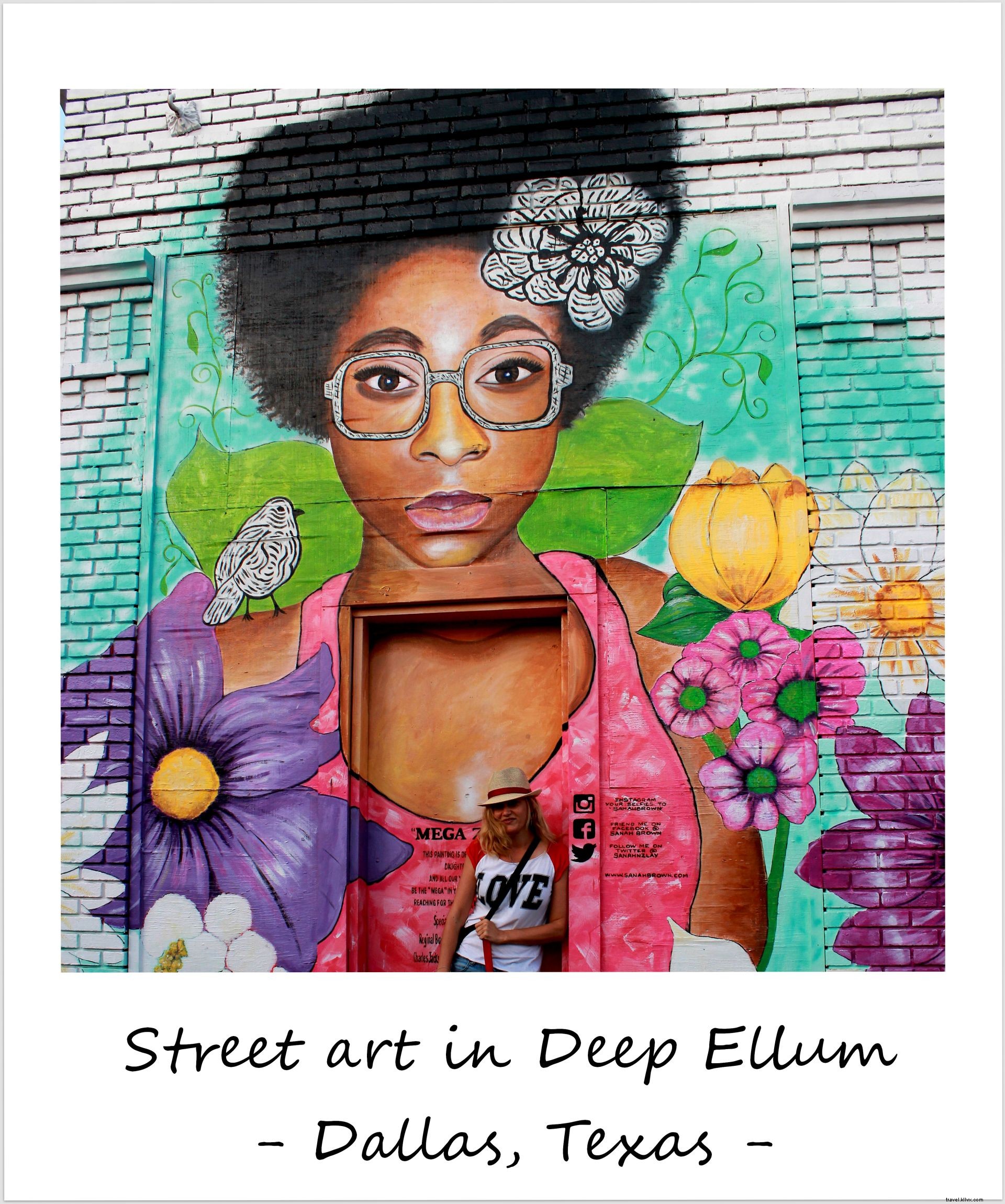 Polaroid de la semaine : le street art à Deep Ellum, Dallas