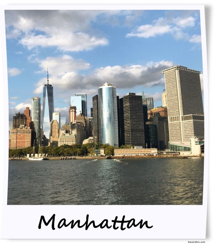 Polaroid de la semaine : la ligne d horizon de Manhattan depuis l eau