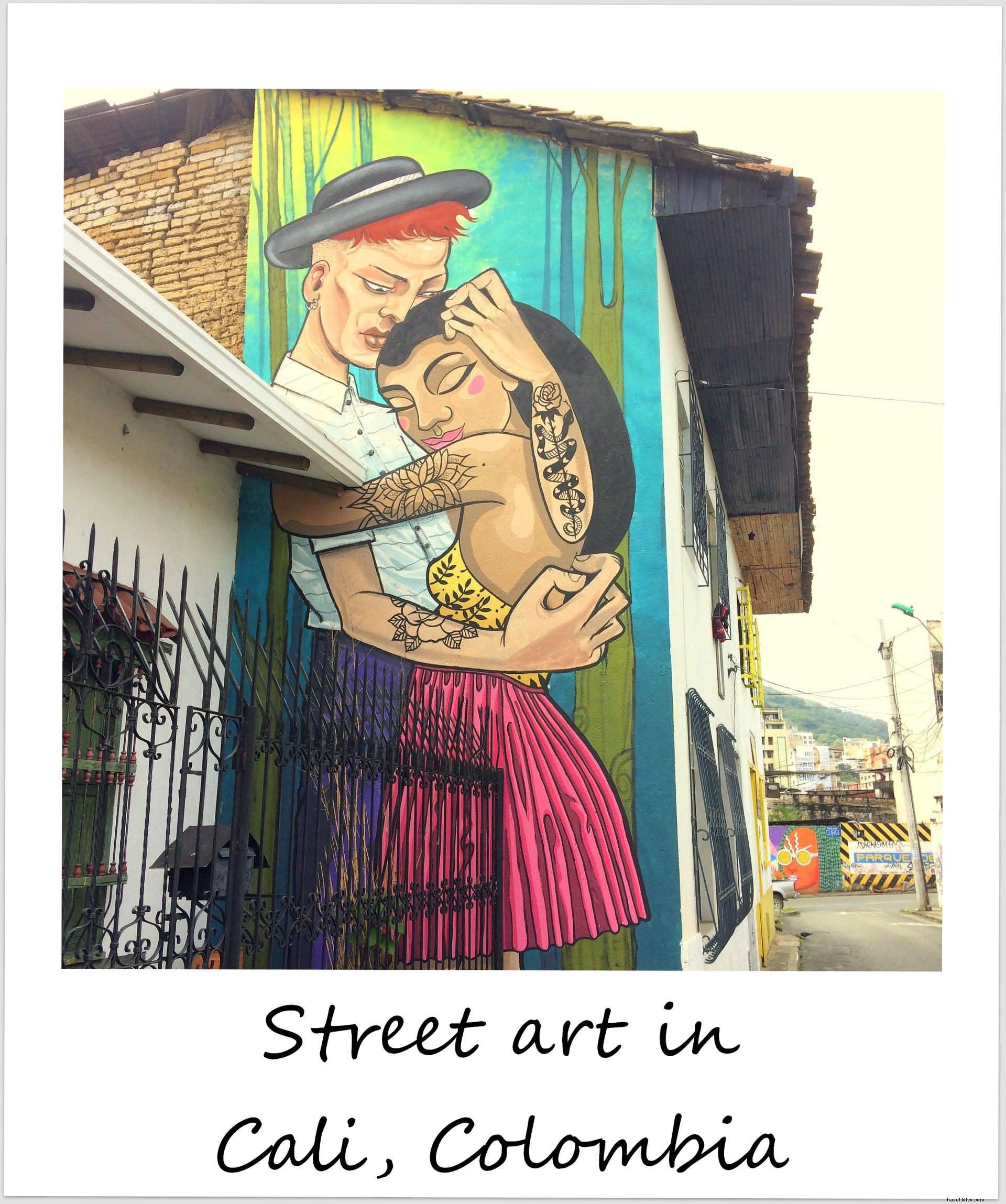 Polaroïd de la semaine : Street art à Cali, en Colombie