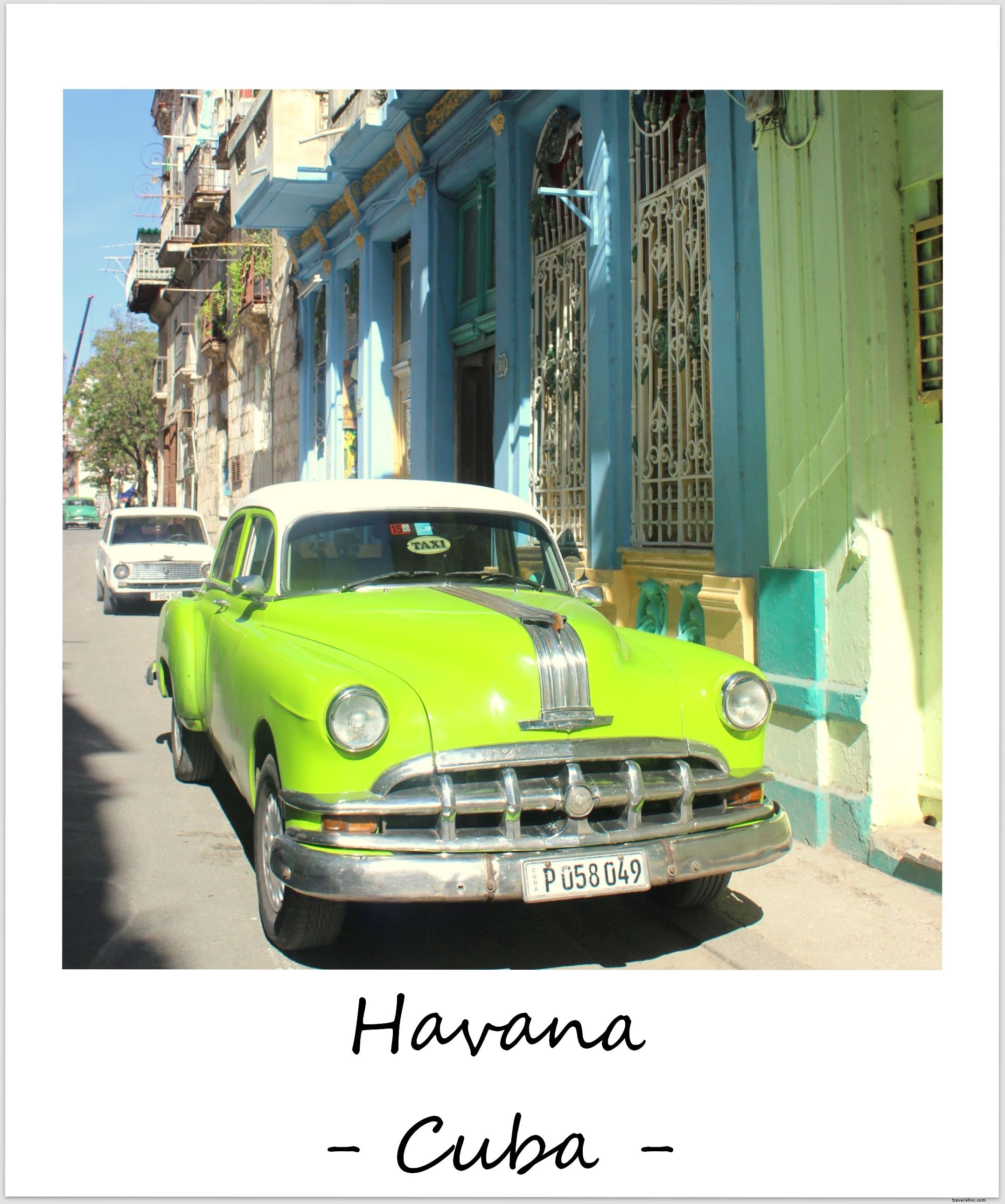 Polaroïd de la semaine : le cliché classique de Cuba