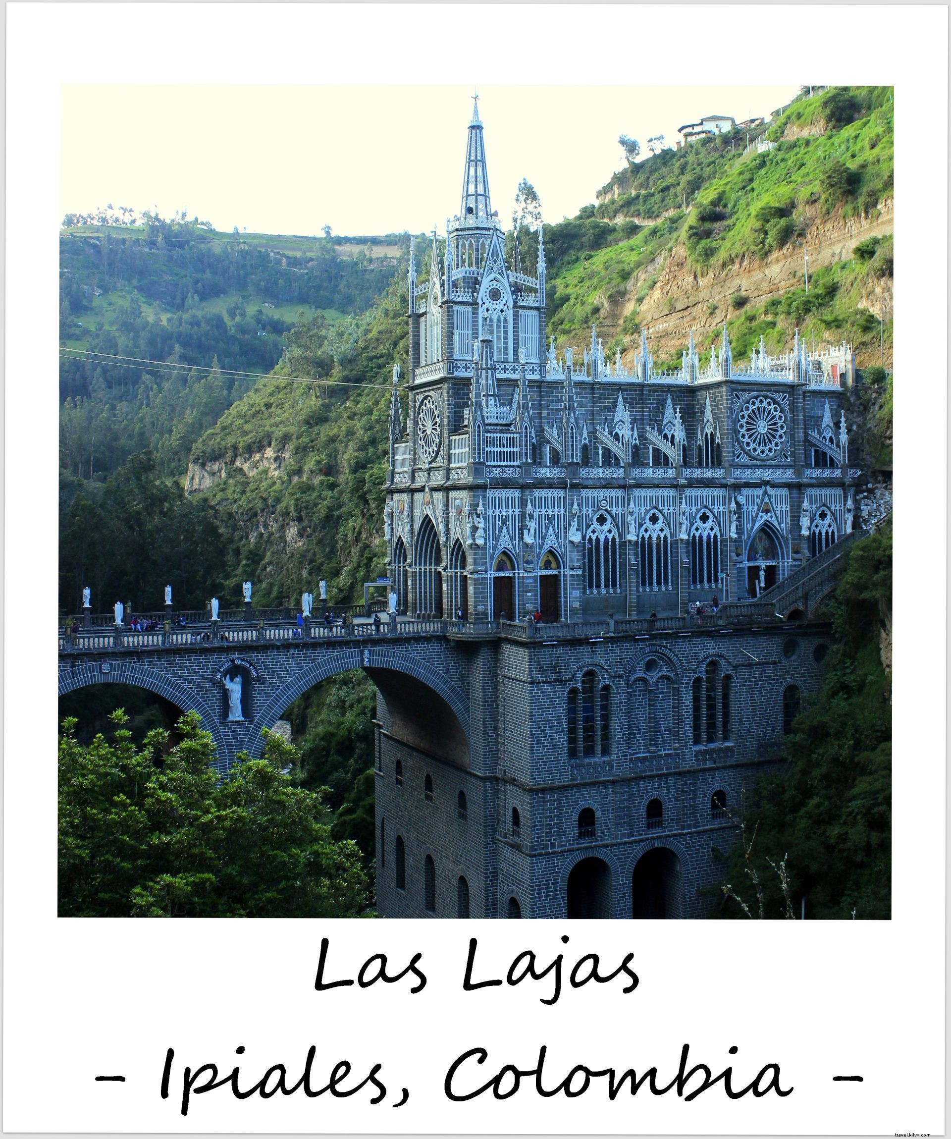 Polaroid de la semaine : le somptueux Sanctuaire de Las Lajas, Colombie