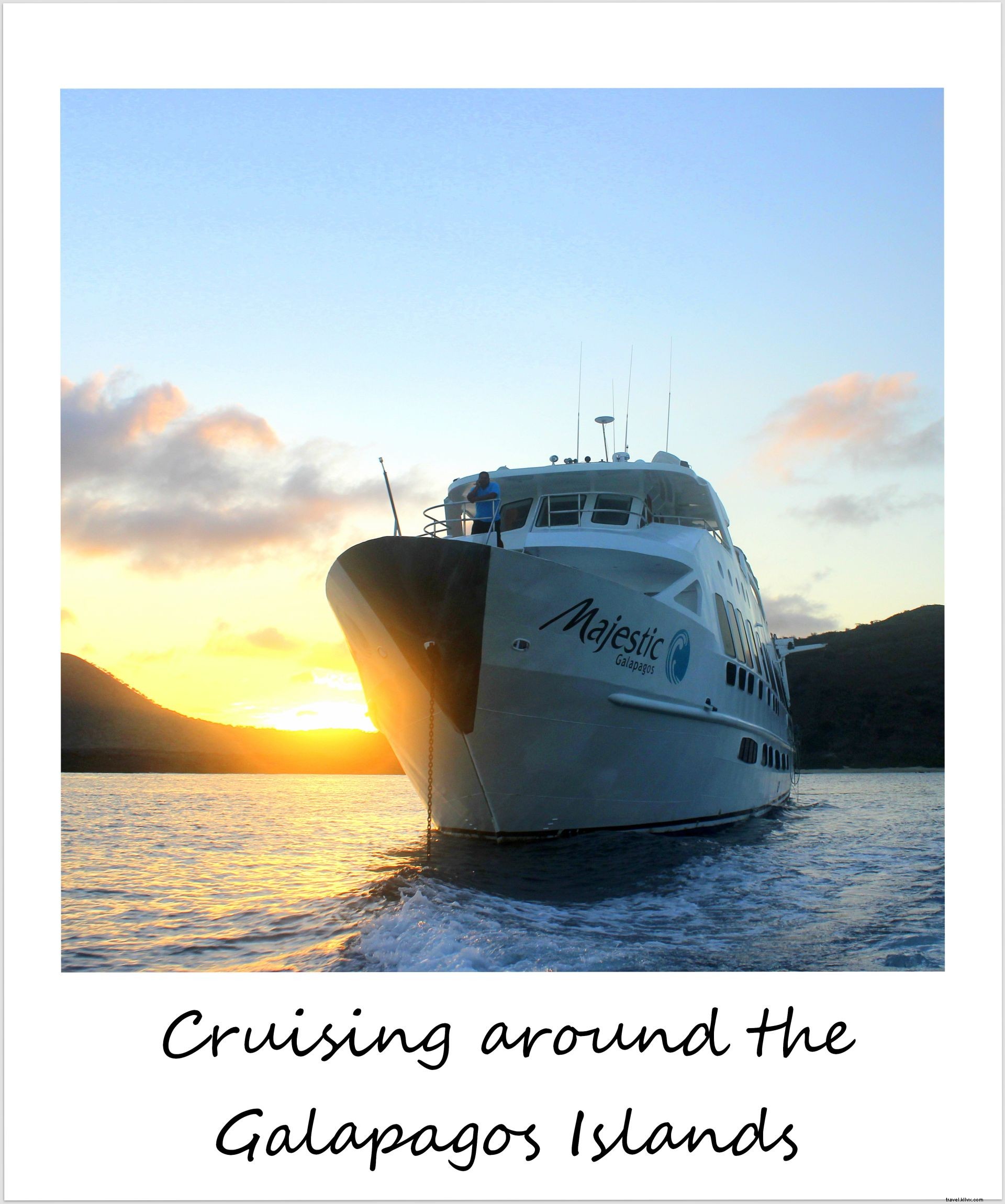 Polaroid de la semaine : croisière autour des îles Galápagos