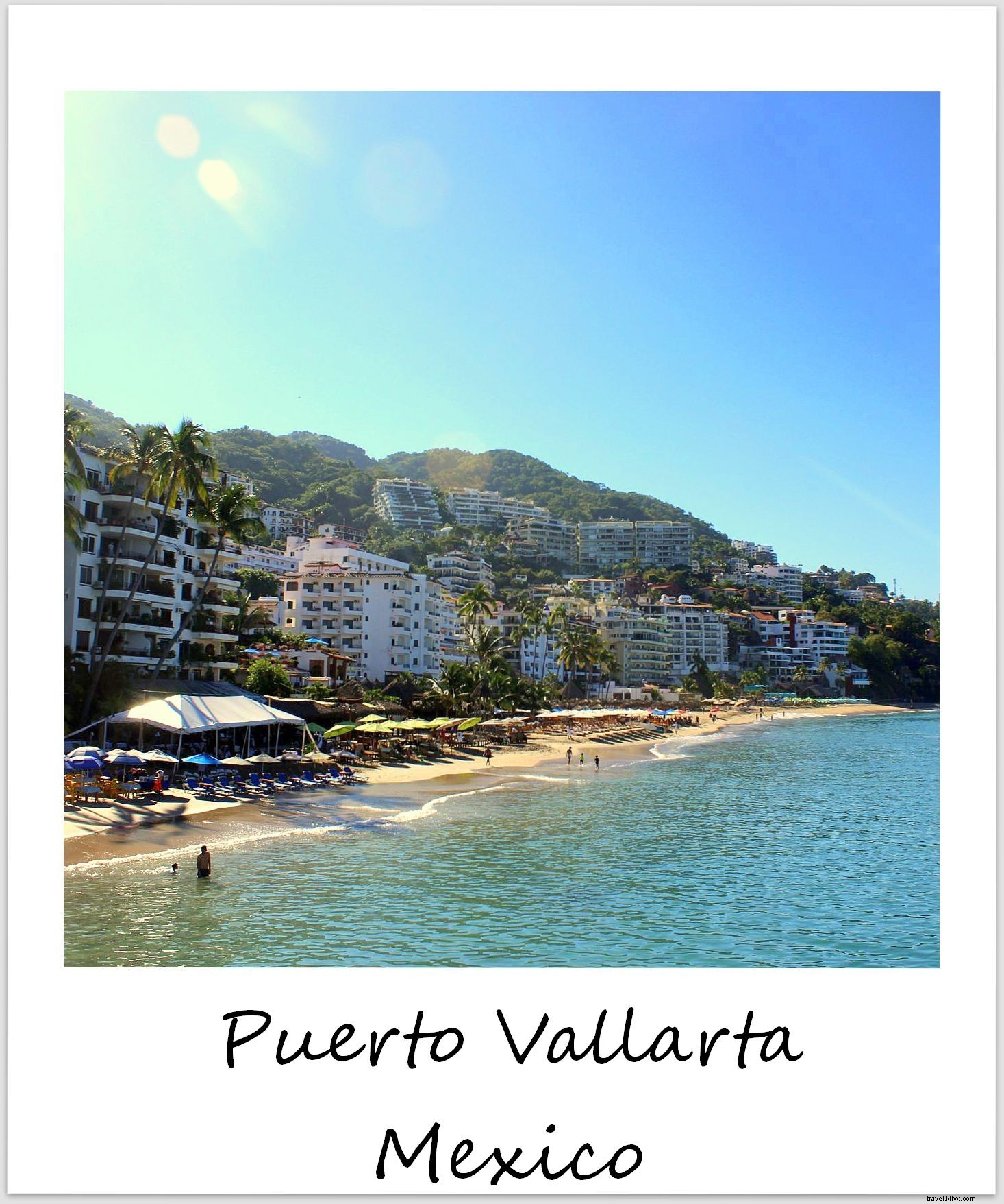 Polaroid de la semaine : les montagnes luxuriantes de Puerto Vallarta, Mexique