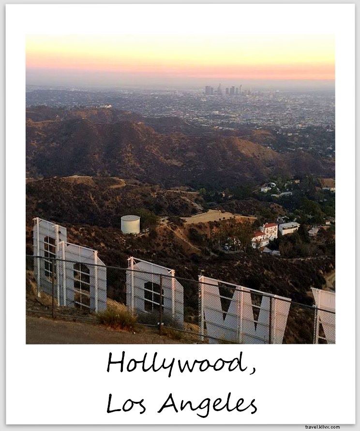 Polaroid de la semaine : Los Angeles à mes pieds