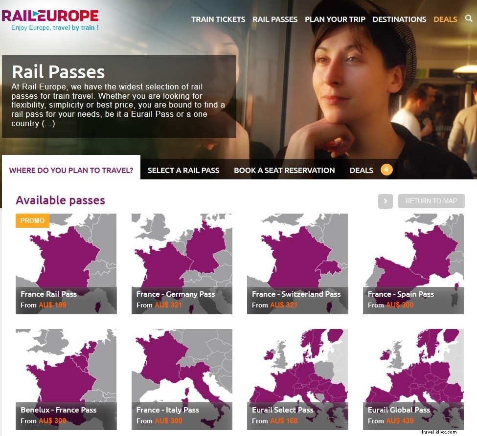 Les vacances européennes ultime : voyager en train à travers l Europe (et tentez de gagner un pass global RailEurope en 1re classe pour deux)