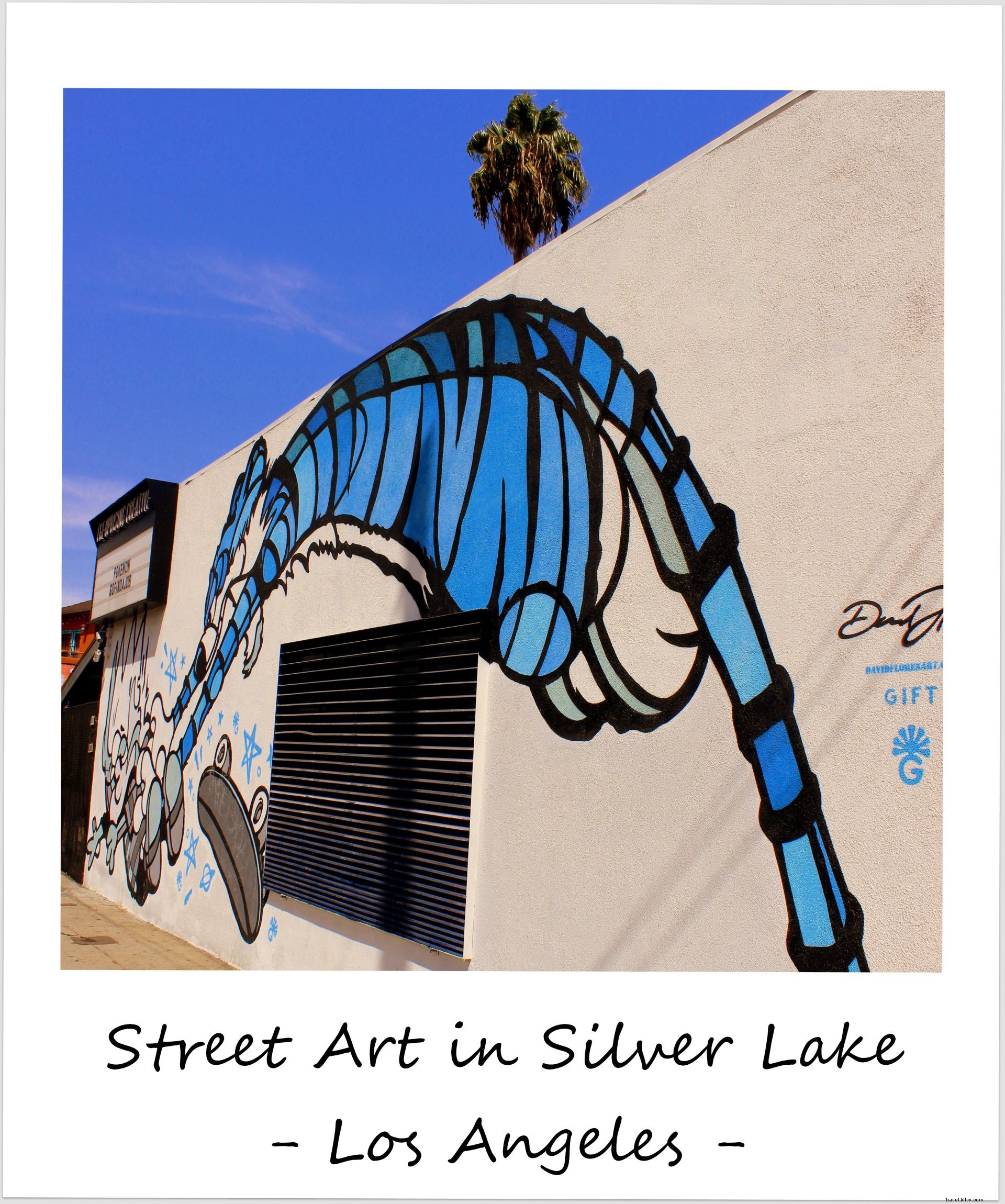 Polaroïd de la semaine : Street art à Silver Lake, Los Angeles
